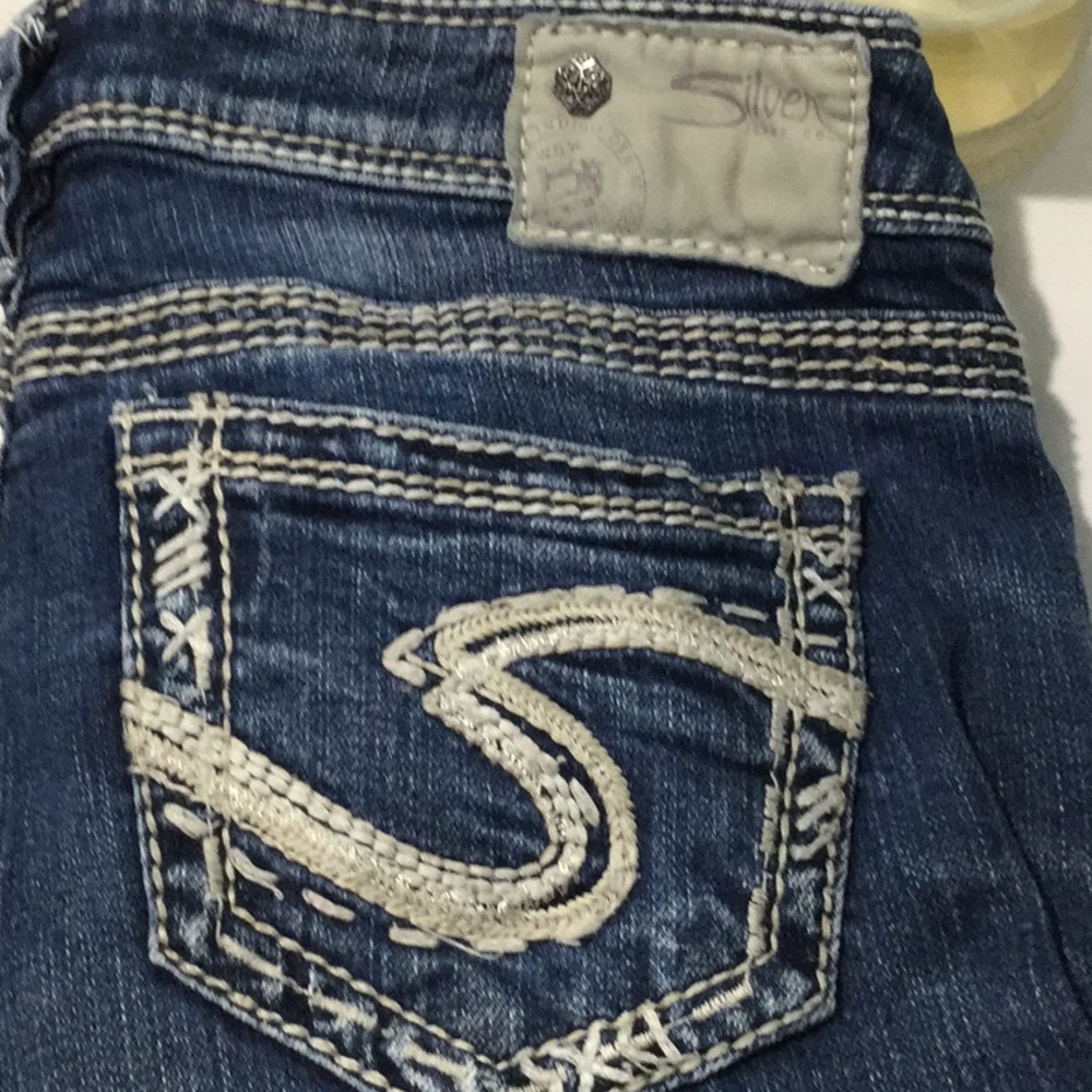 Silver jeans